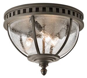 KL/HALLERON/F Halleron 3 Light Ceiling Flush Light In Londonderry