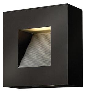 HK/LUNA/S SK Luna Small Square Wall Light In Satin Black