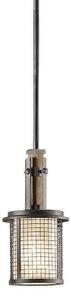KL/AHRENDALE/MP Ahrendale 1 Light Anvil Iron Mini Ceiling Pendant