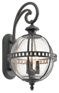 KL-HALLERON-2M Halleron 3 Light Wall Lantern In Londonderry