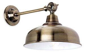 Firstlight 5934AB Preston 1 Light Wall Light In Antique Brass