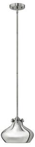 HK/CONGRESP/C CM Congress 1 Light Chrome Metal Shade Pendant