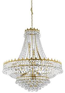Searchlight 9112-82GO Versailles 13 Light Crystal Chandelier Gold Finish