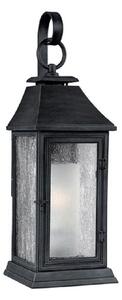 FE/SHEPHERD/2M Shepherd Medium Wall Lantern In Dark Weathered Zinc