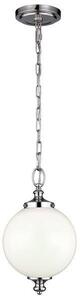 FE/PARKMAN PS PN Parkman 1 Light Polished Nickel Small Pendant