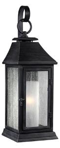 FE/SHEPHERD/2S Shepherd Small Wall Lantern In Dark Weathered Zinc