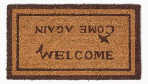 Homescapes Welcome Come Again Coir Door Mat