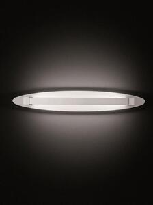 W064 1 Light Small LED Wall Light In Ivory - Width: 450mm