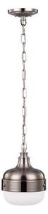 FE/CADENCE/1P BS Cadence 1 Light Steel and Nickel Mini Pendant