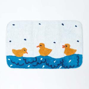 Homescapes Duck Pond Bath Mat