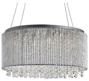 Searchlight 4048-8CC Beatrix 8 Light Ceiling Pendant Light In Chrome