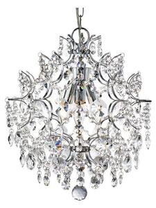 Searchlight 7673-3CC Harrietta 3 Light Ceiling Pendant Light In Chrome