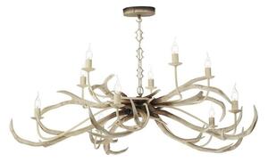 David Hunt Lighting STA2315 STAG 10 Light Pendant Ceiling Light In Bleached Colourings
