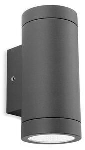 Firstlight 5938GP Shelby 2 Light LED Wall Light In Graphite Aluminium