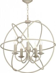 David Hunt Lighting ORB0533 Orb 5 Light Pendant Ceiling Light In Cream, Fitting Only