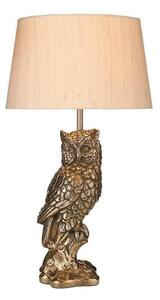 David Hunt Lighting TAW4263 Tawny Owl Table Lamp In Bronze, Base Only