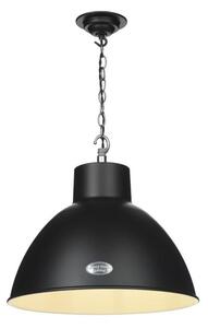 David Hunt Lighting UTI8199 Utility Large Pendant Ceiling Light In Matt Black