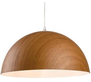 Firstlight 3443 Forest Ceiling Pendant In Brown Wood - Diameter: 400mm