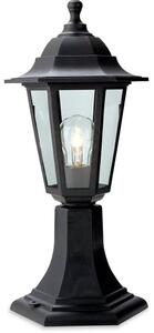 Firstlight 8350BK Malmo Coastal Pillar Light In Black Resin