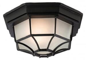 Firstlight F609BK Panel Flush Ceiling Light In Black