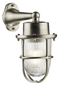 David Hunt Lighting HAR1538 Harbour 1 Light Wall Light In Nickel