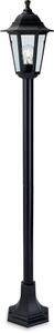 Firstlight 8351BK Malmo Coastal Post Lamp In Black Resin