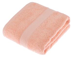 Homescapes Peach Bath Towel 100 % Turkish Cotton