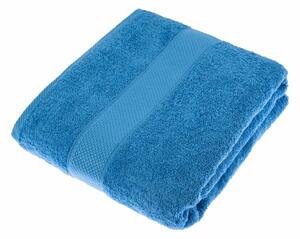 Homescapes Cobalt Blue Jumbo Towel 100 % Turkish Cotton