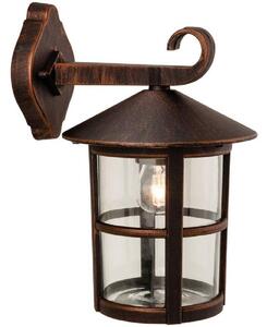 Firstlight 2356BZ Stratford 1 Light Downlight Wall Lantern In Bronze