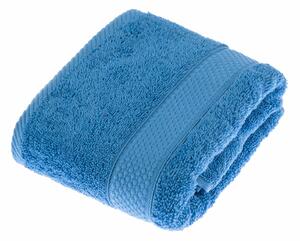 Homescapes Cobalt Blue Hand Towel 100 % Turkish Cotton