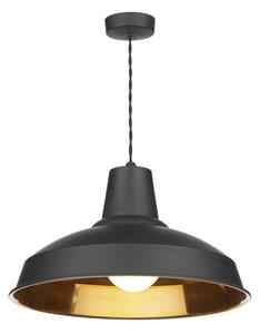 David Hunt Lighting REC0199 Reclamation 1 Light Black/Copper Ceiling Pendant