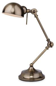 Firstlight 2305AB Beau Adjustable Table Lamp in Antique Brass