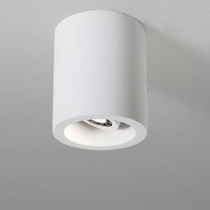 Astro 1252006 Osca 140 Round Adjustable Plaster Finish Flush Ceiling Light