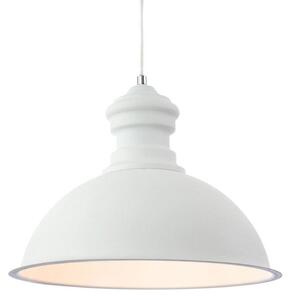 Firstlight 2307WH Aztec 1 Light Rough Sand White Finish Ceiling Pendant