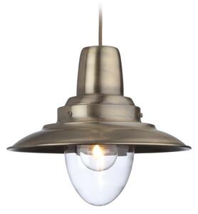 Firstlight 8645AB Fisherman Ceiling Pendant Light Antique Brass