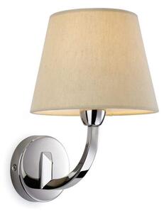 Firstlight 2319PST Fairmont 1 Light Stainless Steel Wall Light with Shade