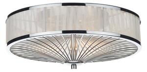 Dar OSL5050 Oslo 3 Lights Ceiling Flush Light