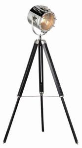 Endon EH-NAUTICAL-FL Black and Chrome Nautical Style Floor Lamp