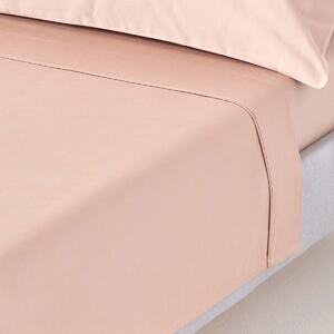 Moonlight Beige Egyptian Cotton Flat Sheet 1000 Thread Count, Single