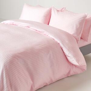 Pink Egyptian Cotton Duvet Cover and Pillowcases 330 TC, Super King