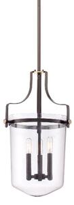 QZ/PENNSTAT/M WT Western Bronze Penn Station Large Ceiling Pendant Light