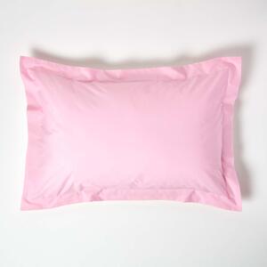 Homescapes Pink Egyptian Cotton Oxford Pillowcase 200 TC