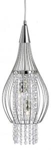 Searchlight 3242-2CC Rocket 2 Light Ceiling Pendant Light In Chrome