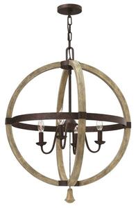 HK/MIDDLEFIELDP4 Middlefield 4 Light Pendant Chandelier Light