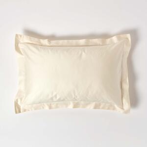 Homescapes Cream Egyptian Organic Cotton Oxford Pillowcase 400 TC