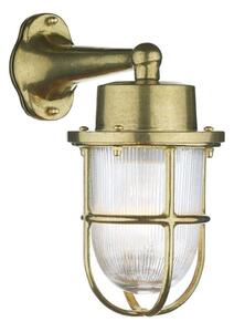 David Hunt Lighting HAR1540 Harbour Outdoor Wall Light in Solid Brass IP64