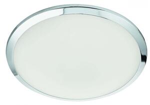 Searchlight 7938-30CC Flush Ceiling Light In Chrome With Frosted Glass