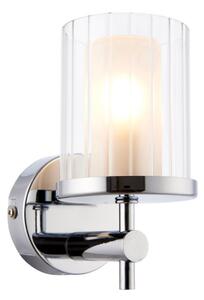 Endon 51885 Britton Wall Light with Glass Shade IP44