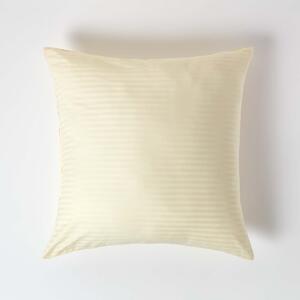 Pastel Yellow European Egyptian Cotton Pillowcase 330 TC, 80 x 80 cm