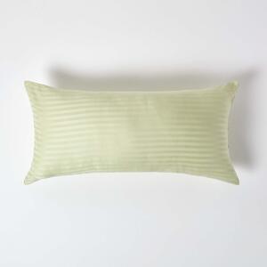 Sage Green European Egyptian Cotton Pillowcase 330 TC, 40 x 80 cm